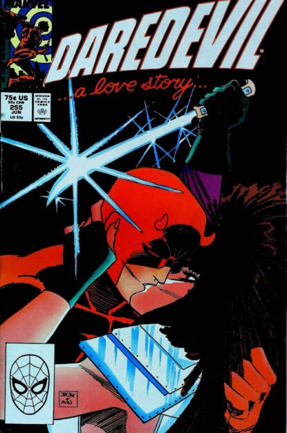 Couverture de DAREDEVIL (1964) #255 - par Al Williamson - lecubeacomics.com