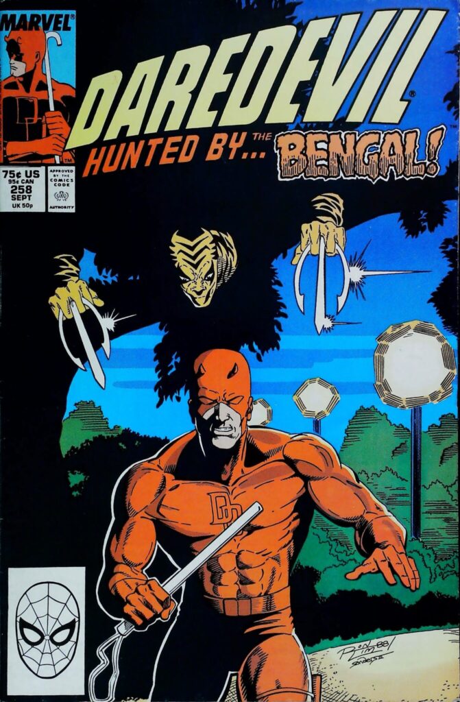 Daredevil #258, exemplaire VF 8.0, recto