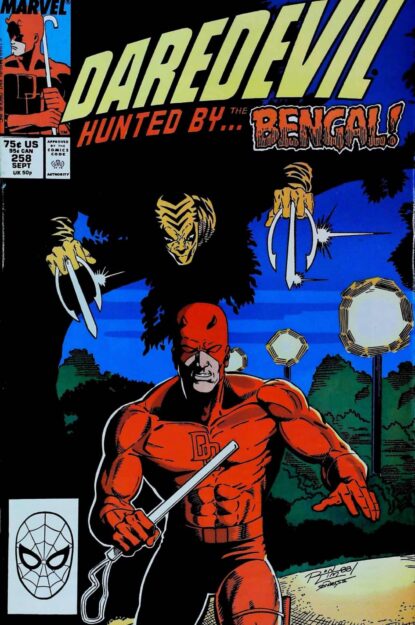 Couverture de DAREDEVIL (1964) #258 - par Ron Lim - lecubeacomics.com