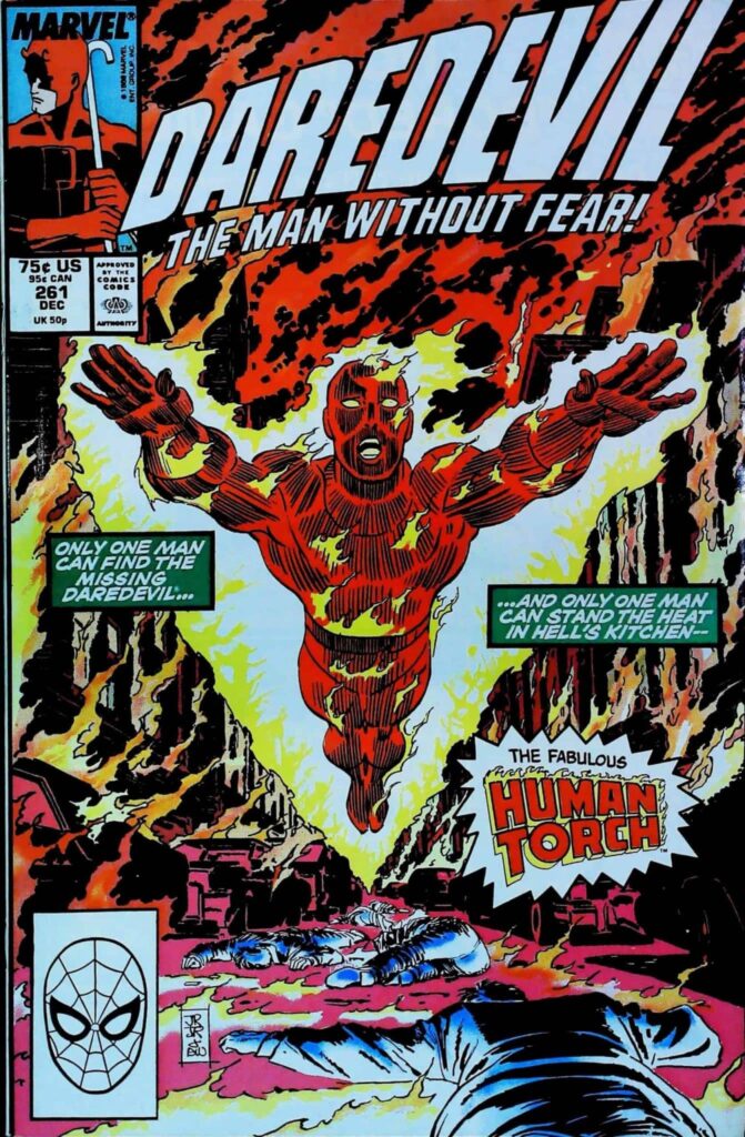 Daredevil #261, vue de l'exemplaire
