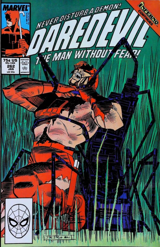 Daredevil #262, vue de l'exemplaire