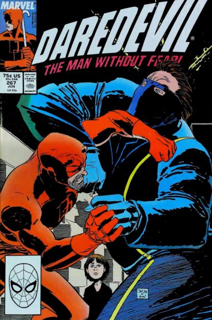 Couverture de DAREDEVIL (1964) #267 - par Al Williamson - lecubeacomics.com
