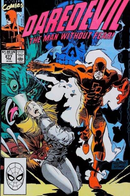 Couverture de DAREDEVIL (1964) #277 - par Al Williamson - lecubeacomics.com