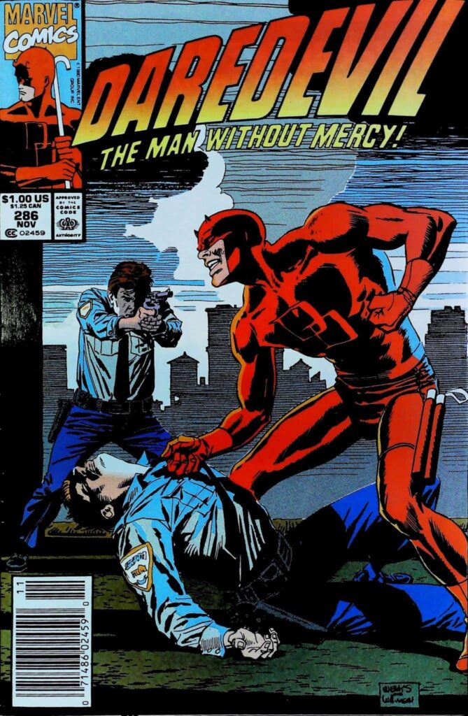 Daredevil #286, vue de l'exemplaire