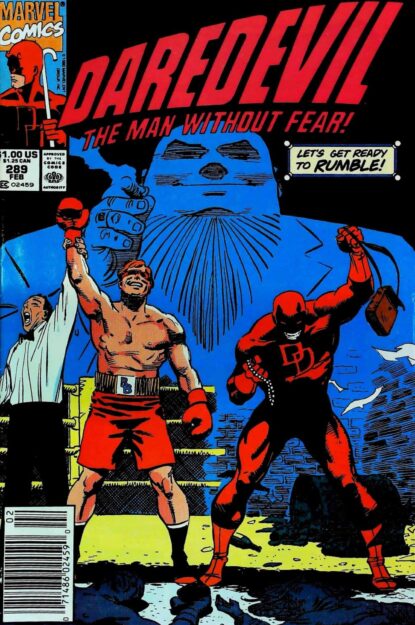 Couverture de DAREDEVIL (1964) #289 - par Kieron Dwyer - lecubeacomics.com