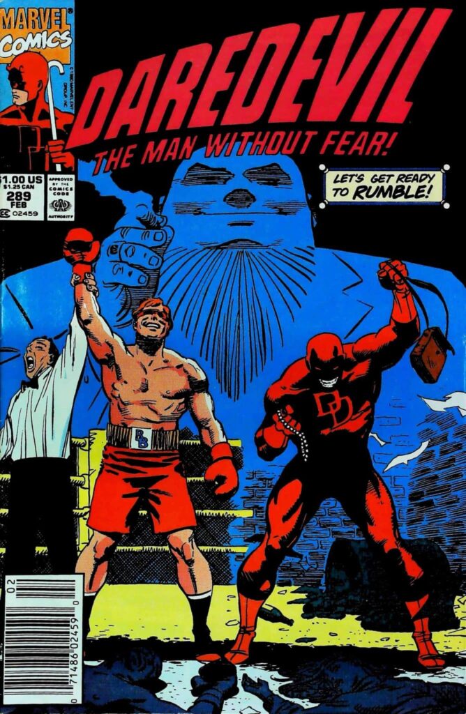 Daredevil #289, vue de l'exemplaire