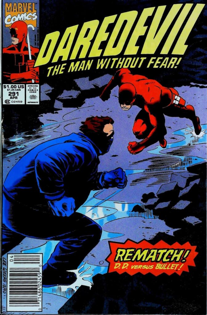 Daredevil #291, vue de l'exemplaire
