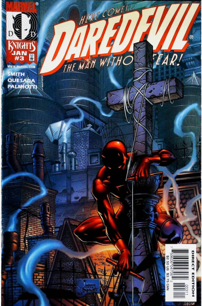 Daredevil #3, vue de l'exemplaire