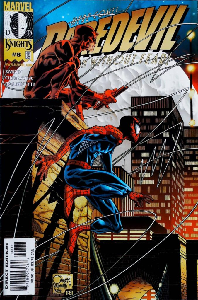 Daredevil #8, vue de l'exemplaire
