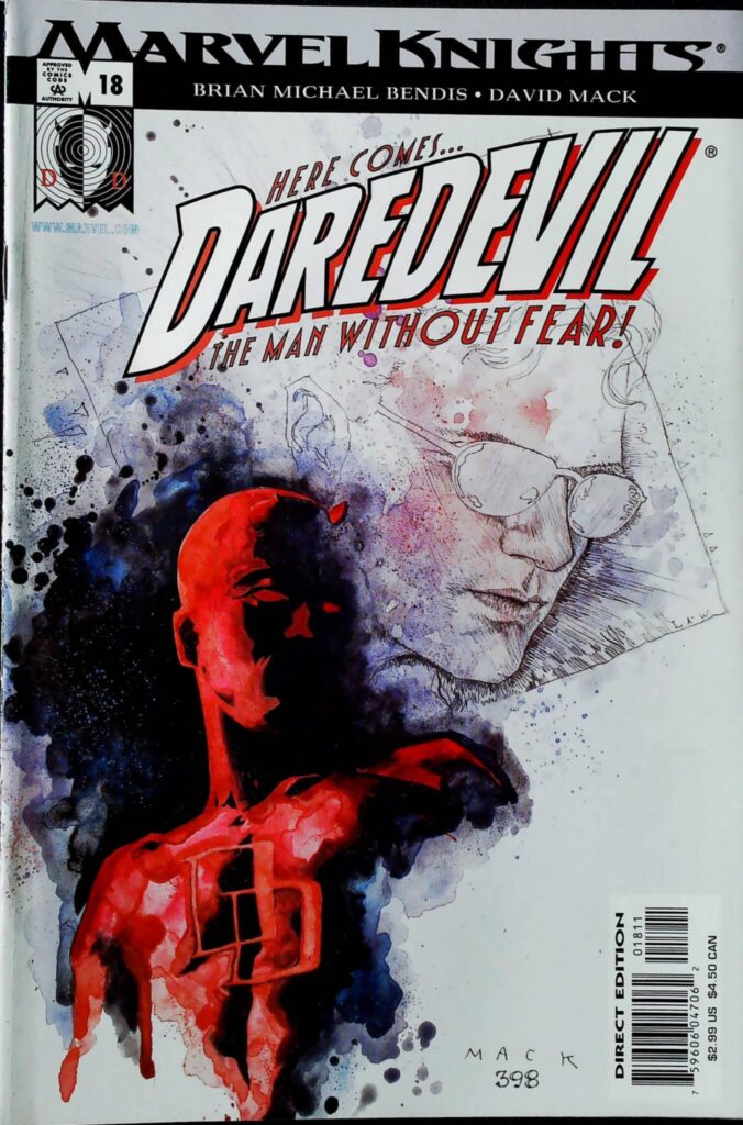 Daredevil #18, vue de l'exemplaire