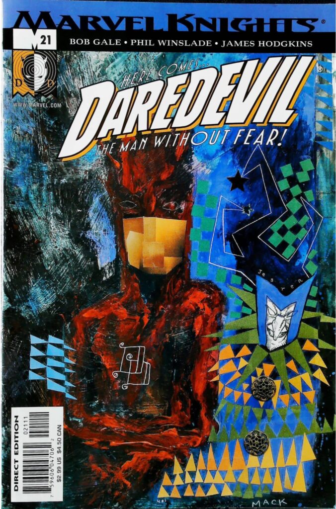 Daredevil #21, vue de l'exemplaire