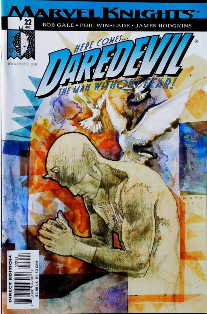 Daredevil #22, vue de l'exemplaire
