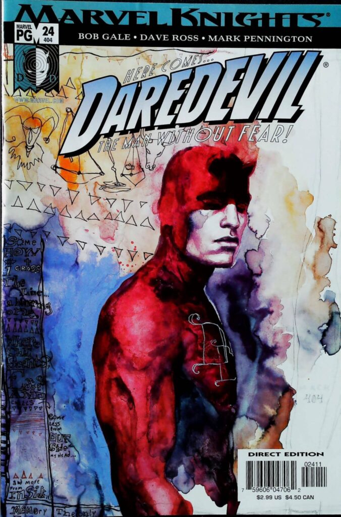 Daredevil #24, vue de l'exemplaire