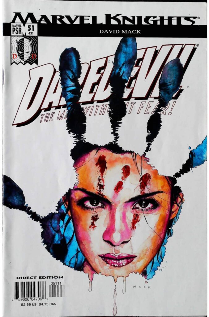 Daredevil #51, vue de l'exemplaire