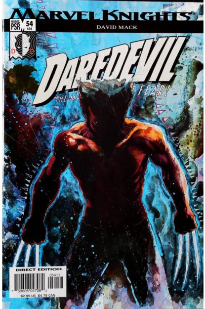 Couverture de DAREDEVIL (1998) #54 - par David Mack - lecubeacomics.com