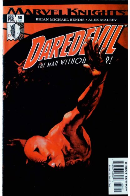Couverture de DAREDEVIL (1998) #58 - par Alex Maleev - lecubeacomics.com