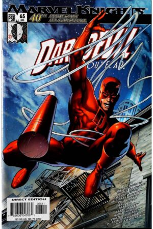 Couverture de DAREDEVIL (1998) #65 - par Greg Land - lecubeacomics.com