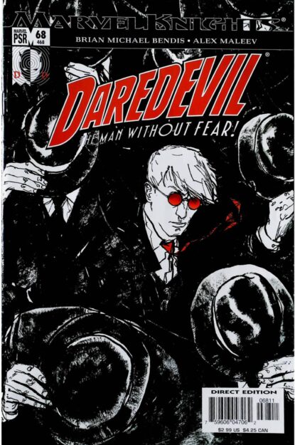 Couverture de DAREDEVIL (1998) #68 - par Alex Maleev - lecubeacomics.com