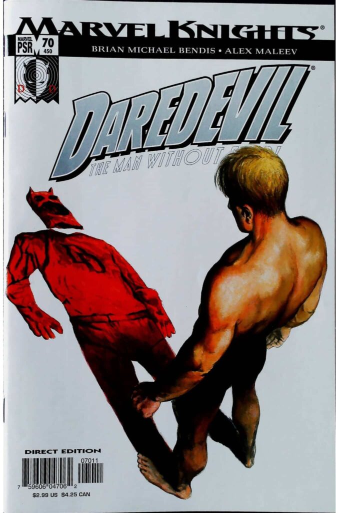 Daredevil #70, vue de l'exemplaire
