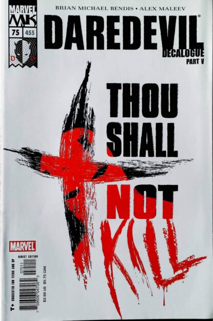 Couverture de DAREDEVIL (1998) #75 - par Alex Maleev - lecubeacomics.com