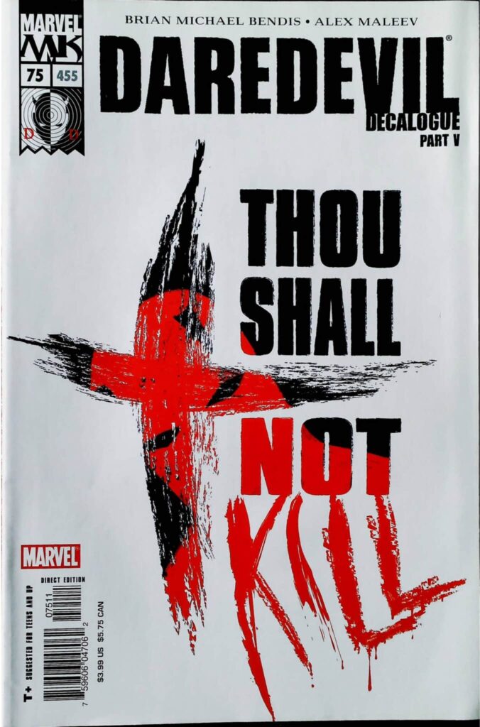Daredevil #75, vue de l'exemplaire