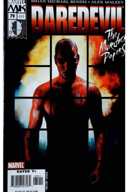 DAREDEVIL (1998) #79 - Marvel - lecubeacomics.com Couverture de DAREDEVIL (1998) #79 - par Alex Maleev - lecubeacomics.com