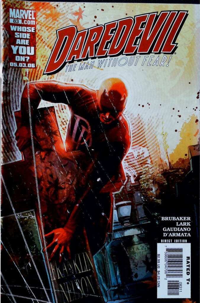 Daredevil #83, vue de l'exemplaire
