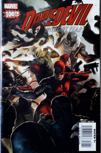 Couverture de DAREDEVIL (1998) #100 - par Lee Bermejo - lecubeacomics.com