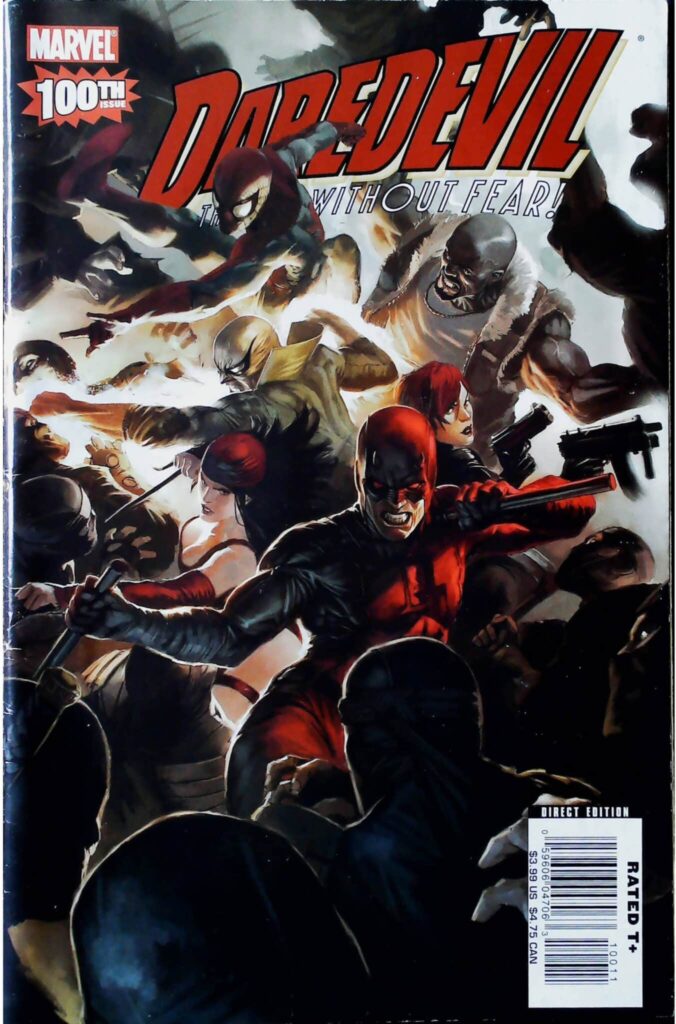 Daredevil #100, vue de l'exemplaire