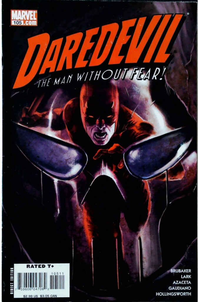Daredevil #105, vue de l'exemplaire