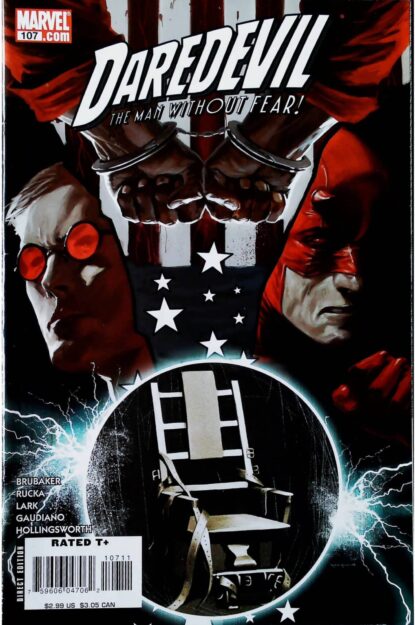 Couverture de DAREDEVIL (1998) #107 - par Marko Djurdjevic - lecubeacomics.com