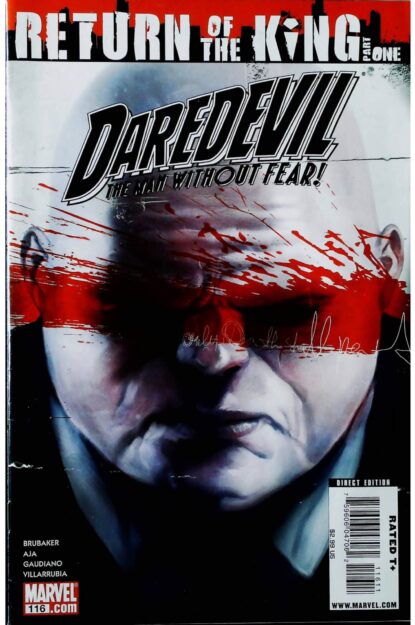 Couverture de DAREDEVIL (1998) #116-119 - par Marko Djurdjevic - lecubeacomics.com