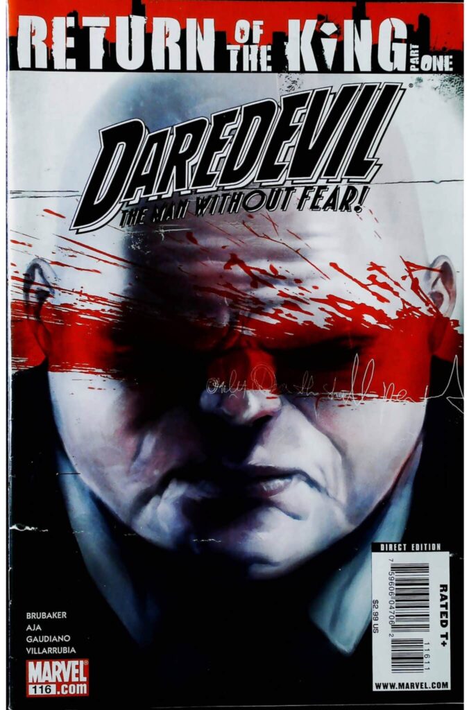 Daredevil Return Of The King Complete Story - #116-119, vue de l'exemplaire