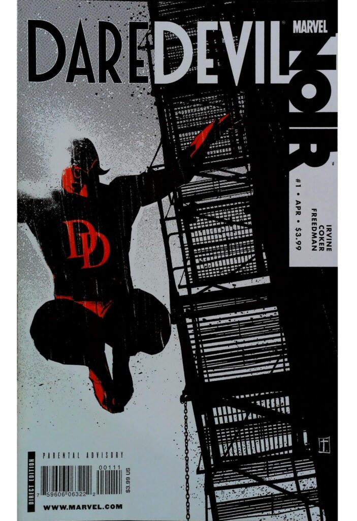 Daredevil : Noir #1-4 Complete Set, vue de l'exemplaire