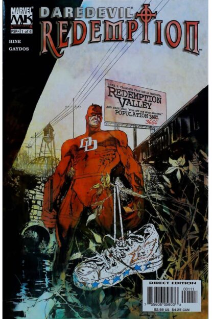Couverture de DAREDEVIL : REDEMPTION (2005) #1-6 COMPLETE SET - par Bill Sienkiewicz - lecubeacomics.com
