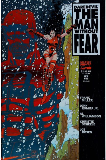 DAREDEVIL : THE MAN WITHOUT FEAR (1993) #1-5 COMPLETE SET - Marvel - lecubeacomics.com Couverture de DAREDEVIL : THE MAN WITHOUT FEAR (1993) #1-5 COMPLETE SET - par John Romita Jr. - lecubeacomics.com