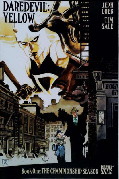 Couverture de DAREDEVIL : YELLOW (2001) #1-6 COMPLETE SET - par Tim Sale - lecubeacomics.com