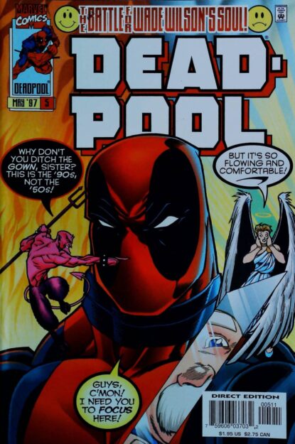 Couverture de DEADPOOL (1997) #5 - par Ed McGuinness - lecubeacomics.com