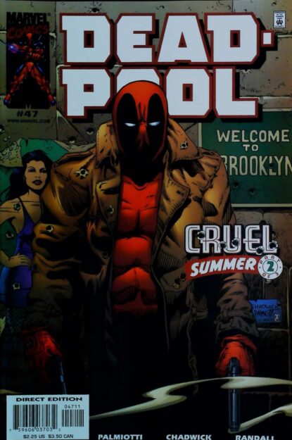DEADPOOL (1997) #47 - Marvel - lecubeacomics.com Couverture de DEADPOOL (1997) #47 - par Paul Chadwick - lecubeacomics.com