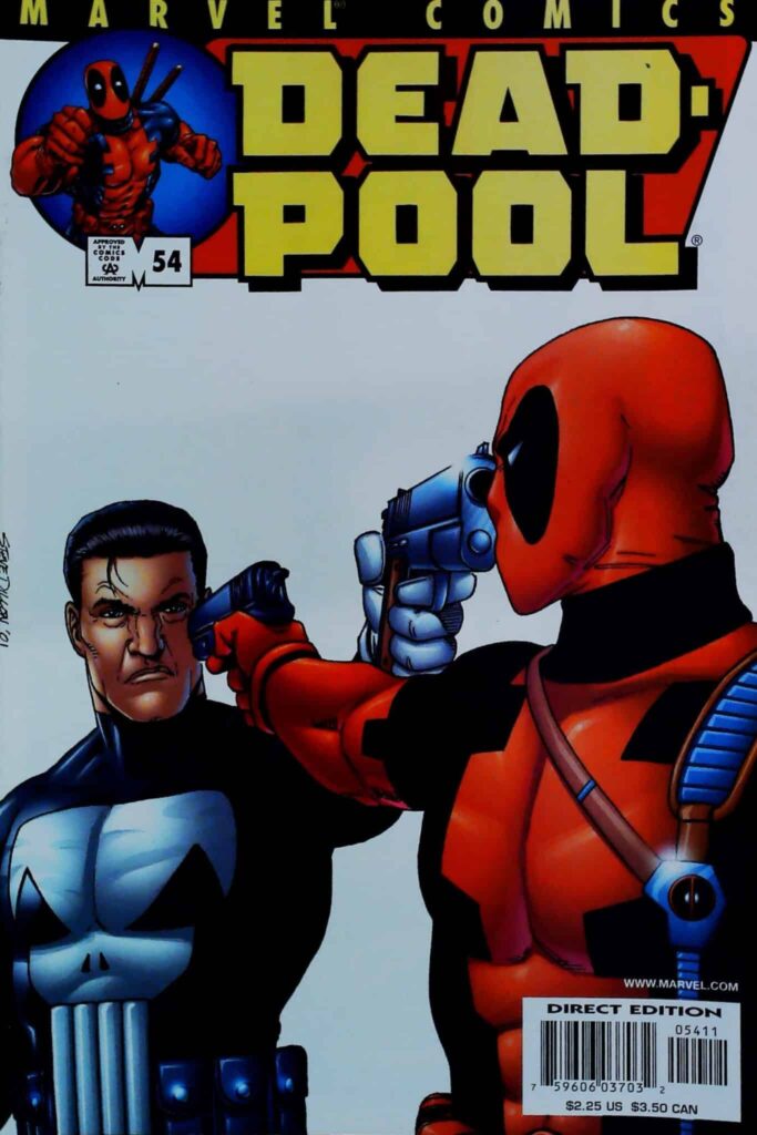 Deadpool #54, vue de l'exemplaire