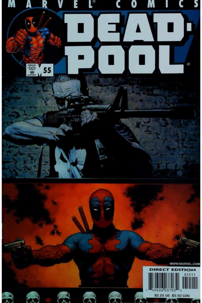 Deadpool #55, vue de l'exemplaire