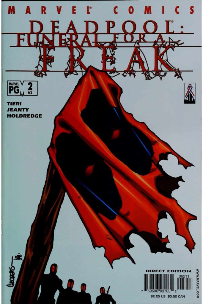 Deadpool #62, vue de l'exemplaire