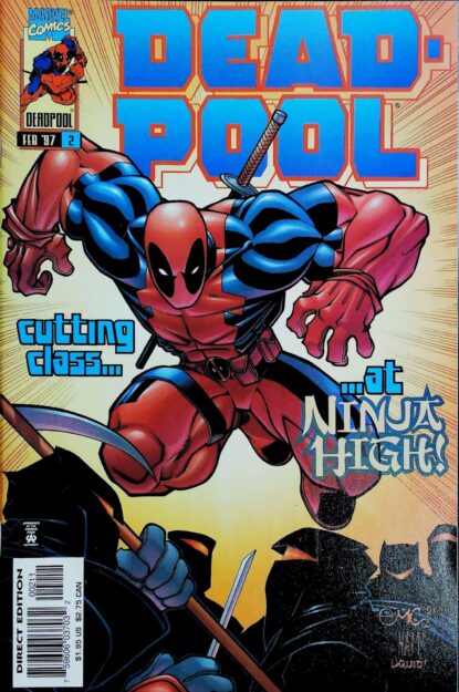 Couverture de DEADPOOL (1997) #2 - par Ed McGuinness - lecubeacomics.com