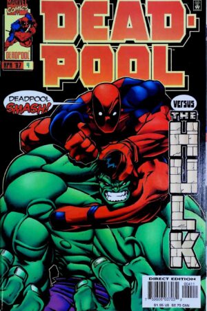 Couverture de DEADPOOL (1997) #4 - par Ed McGuinness - lecubeacomics.com