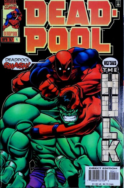 Couverture de DEADPOOL (1997) #4 - par Ed McGuinness - lecubeacomics.com