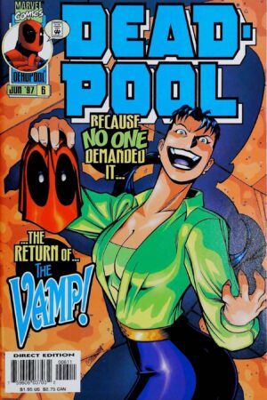 Couverture de DEADPOOL (1997) #6 - par Ed McGuinness - lecubeacomics.com