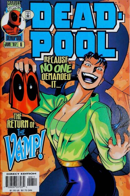 Couverture de DEADPOOL (1997) #6 - par Ed McGuinness - lecubeacomics.com