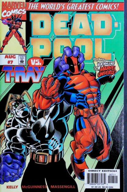 Couverture de DEADPOOL (1997) #7 - par Ed McGuinness - lecubeacomics.com