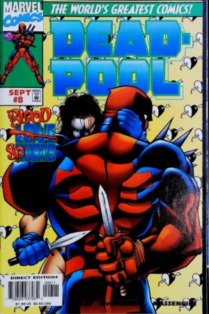 Couverture de DEADPOOL (1997) #8 - par Ed McGuinness - lecubeacomics.com
