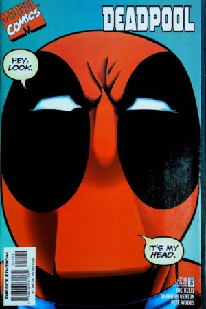 Couverture de DEADPOOL (1997) #12 - par Pete Woods - lecubeacomics.com